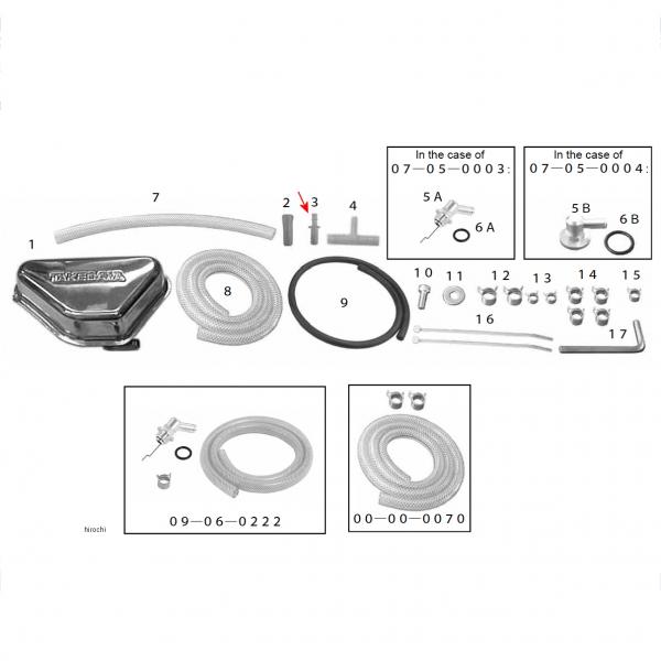 ホースコネクター Φ6-Φ8