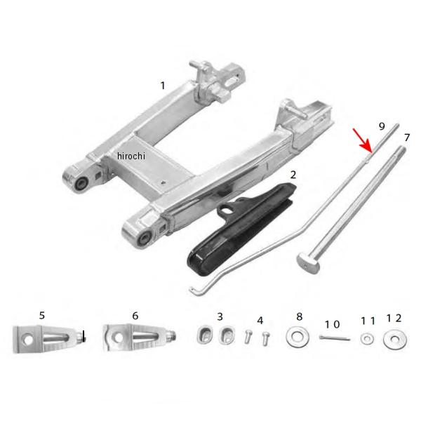 ブレーキロッド 430mm