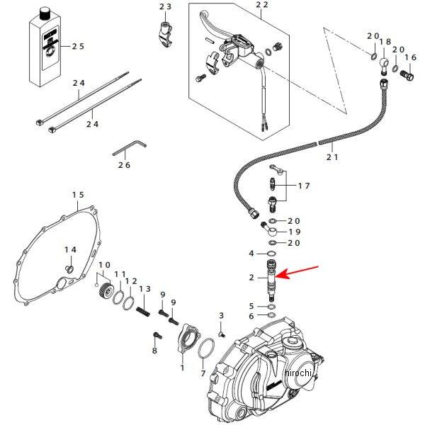 フルードボルト KSR110/KLX110