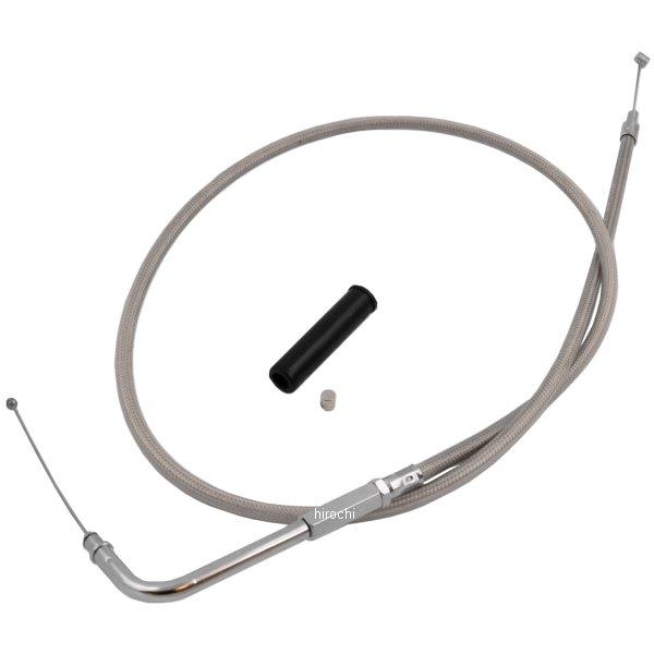 スロットルケーブル(引き) 96年-17年 Big Twin ステンメッシュ 905mm