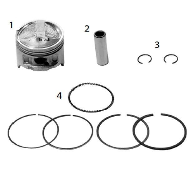 ピストン キット スーパーヘッド用 51mm/102cc