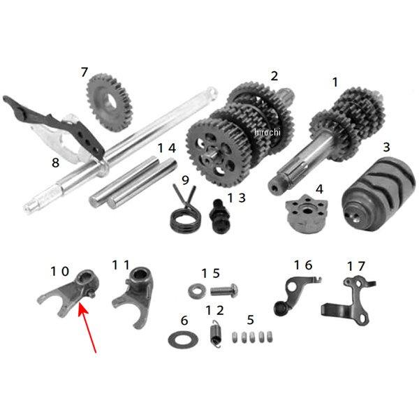 レフトシフトフォーク KSR110