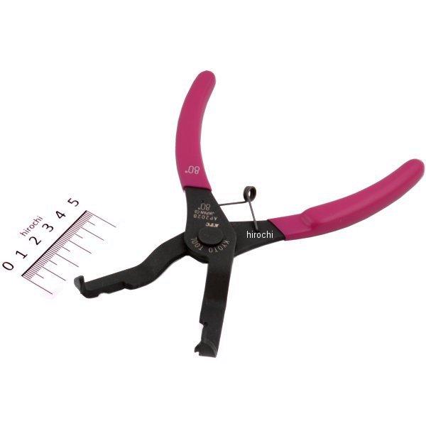 クリップクランププライヤ80°(ロックピン引抜きタイプ)