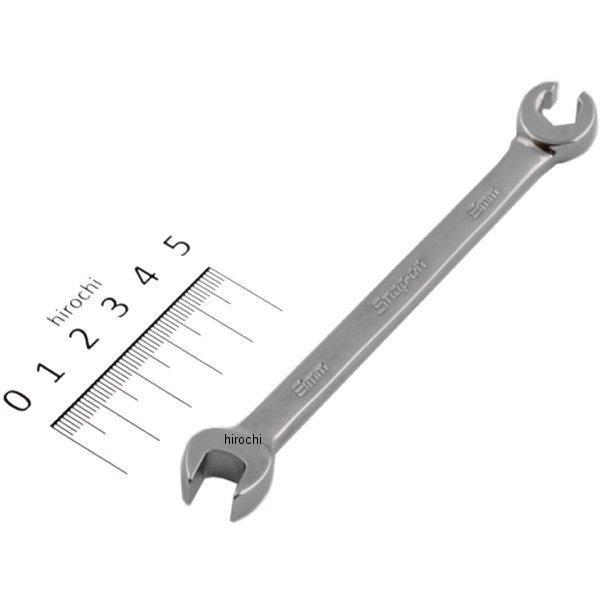 フランクドライブ オープン エンド フレア ナット 6角 8mm