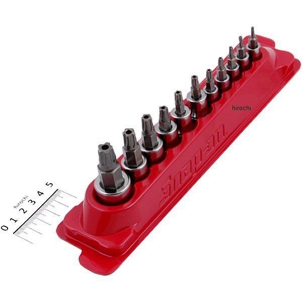 1/4インチ/3/8インチ ソケット トルクス テーパー プラス 11点セット