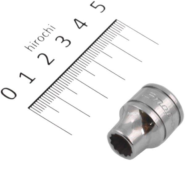 フランクドライブ 3/8インチ ソケット シャロー 12角 5/16インチ