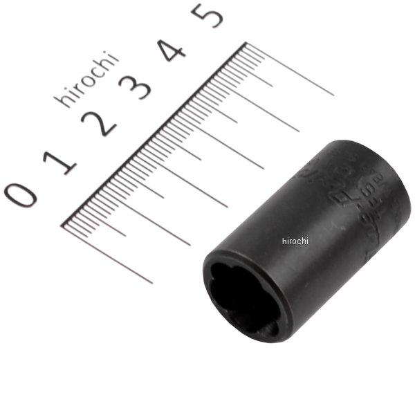 3/8インチ ツイスト シャロー ソケット 6角 12mm