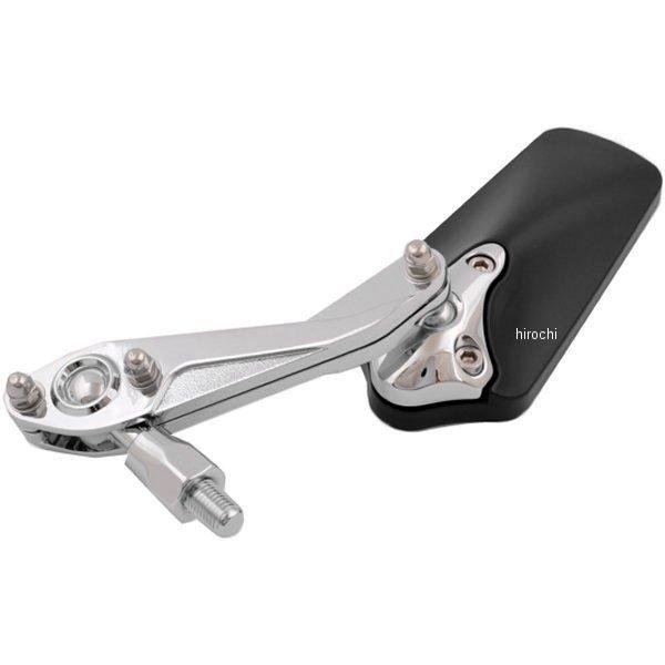 AM2-103-10L  左 ガセットミラー 黒/メッキ