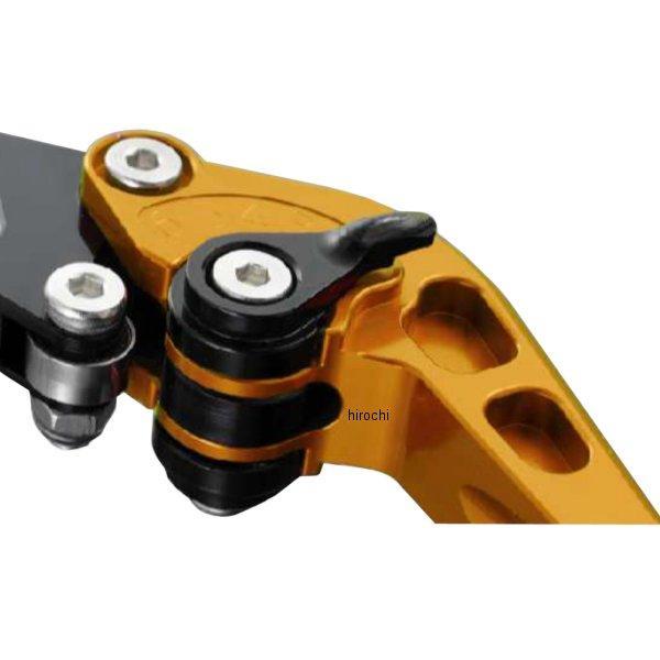 マシンドクラッチレバー 13年-15年 グロム アルミ ゴールド