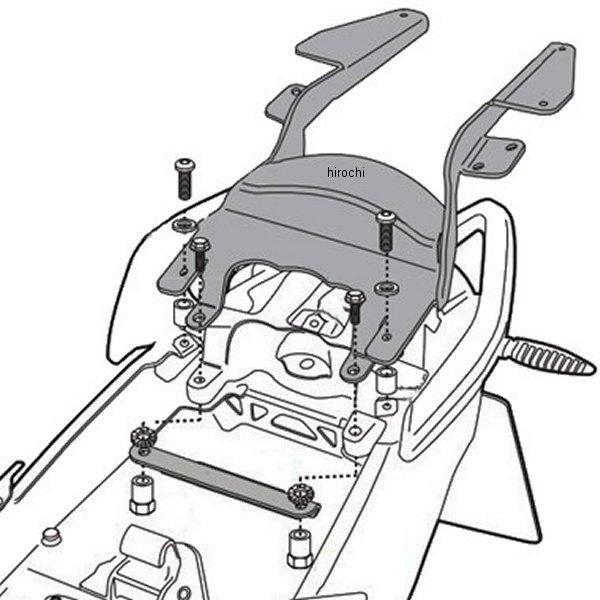 ジビ GIVI SR5100M リアプレート 11年-14年 R1200R