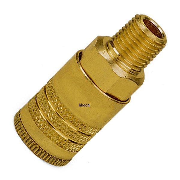 工業用 凸型 エアラインカプラー 1/4インチ-18 NPTアメリカ管ネジ規格