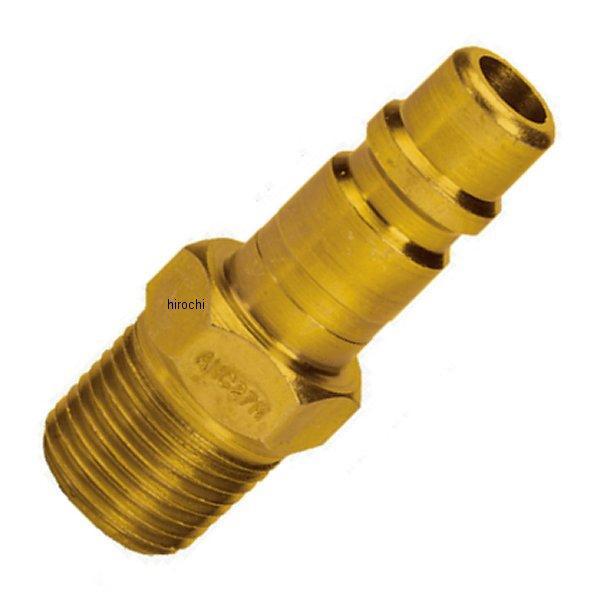 工業用 凸型 エアラインアダプター 1/2インチ-14 NPTアメリカ管ネジ規格