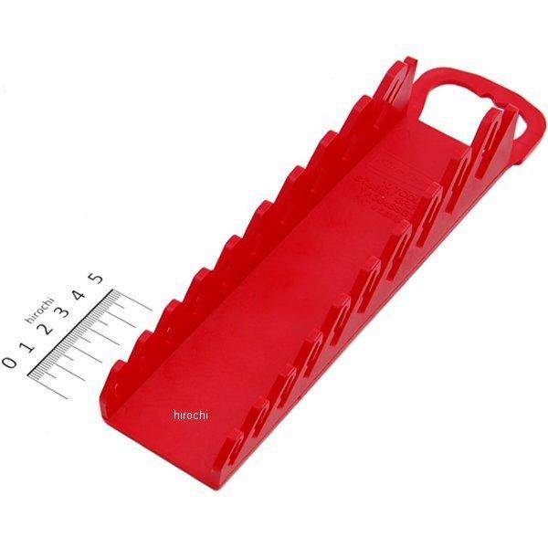 ブルーポイント ソフトグリップ スタビ レンチラック レッド (10スロット)