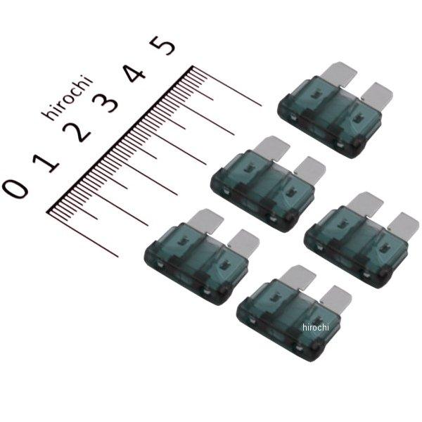 ヒューズ 平型 1A 5個入り