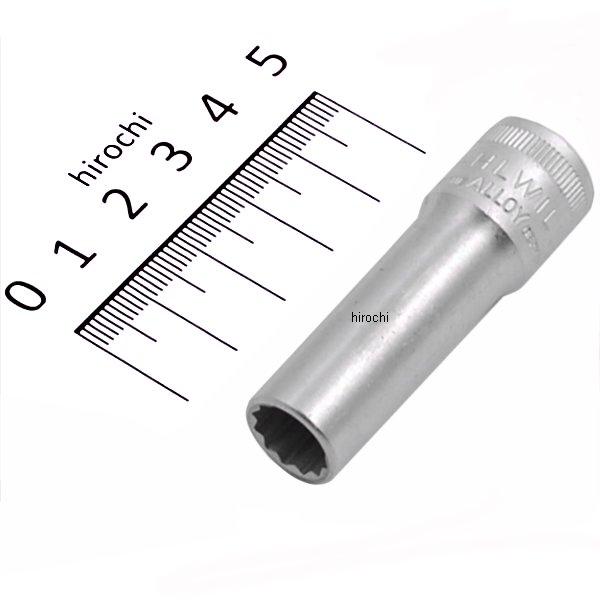 3/8インチsq ディープソケット (12角) 10mm