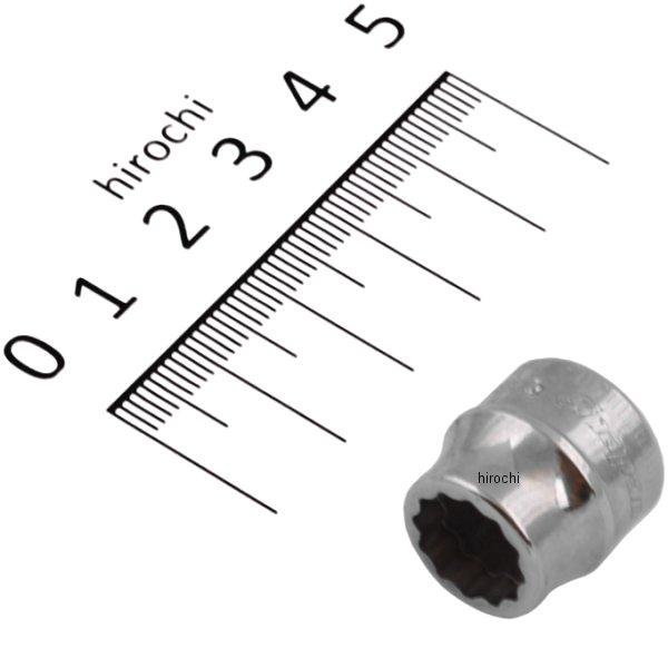 3/8インチ ロー プロファイル ソケット 12角 10mm