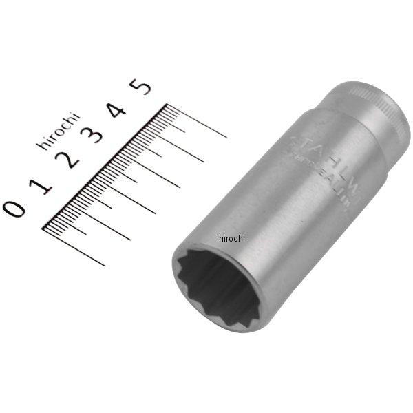 3/8インチsq ディープソケット (12角) 19mm