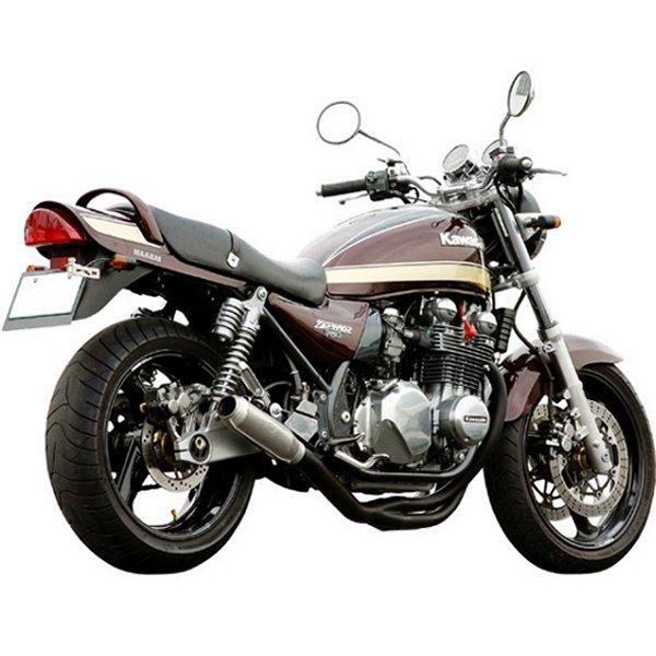 MONSTER BLACK フルエキゾースト 全年式 ZEPHYR750 スチール