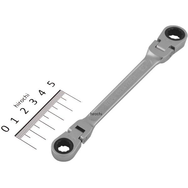 ラチェットめがねレンチ(両頭型首振りタイプ) 8mm×10mm