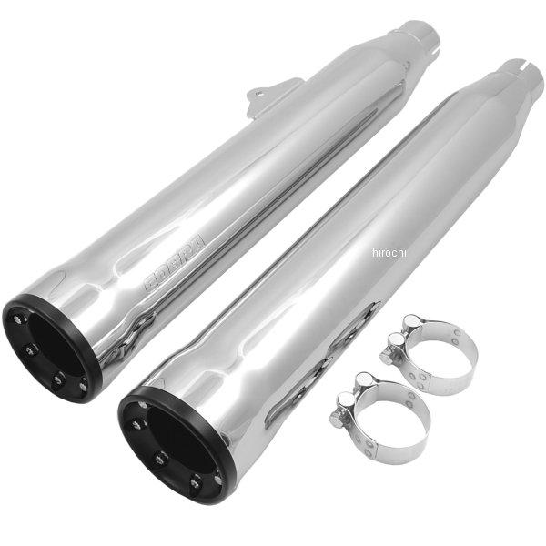 3インチ スリップオンマフラー Race-Pro 08年-17年 FXDF クローム