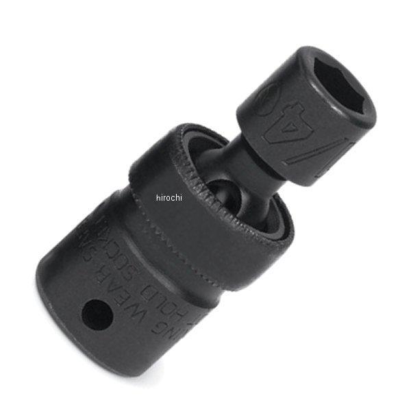 シャロー スイベル インパクト ソケット 6ポイント 1/4インチ