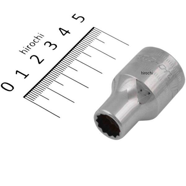 フランクドライブ 1/2インチ シャロー ソケット 12角 10mm