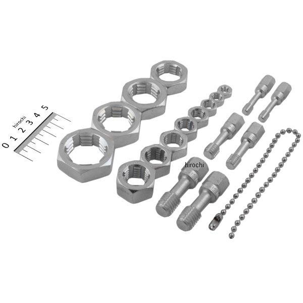 インチサイズ ネジ山修正タップ NCタップ 6個、NCダイス 12個セット