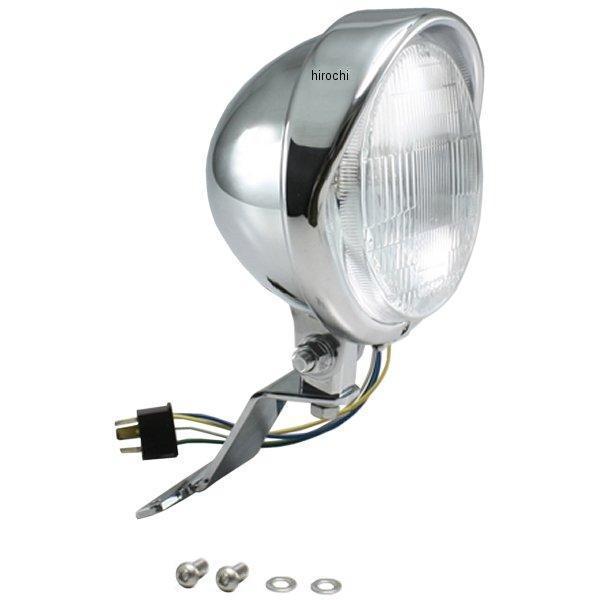 5.5ベーツバイザータイプヘッドライトキット クロームメッキ 07年-14年 エストレヤ