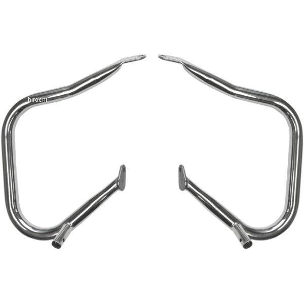 サドルバッグガード(左右ペア) 14年以降 FLH クローム