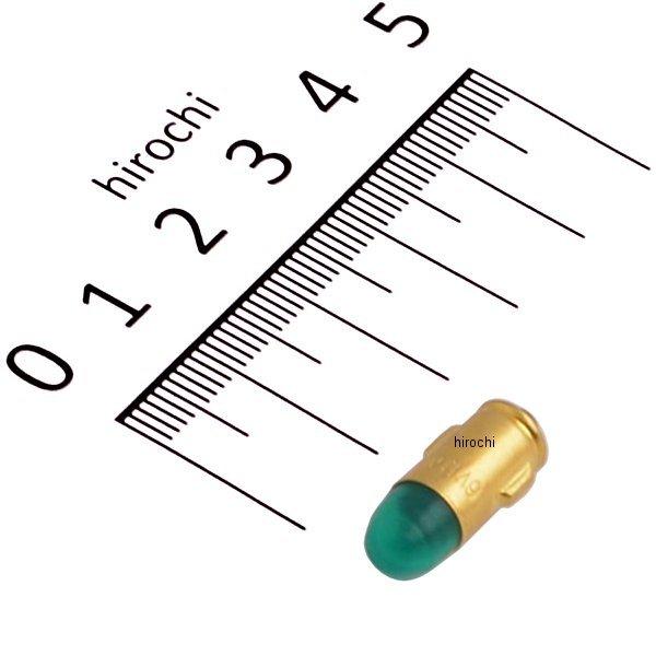 口金シングル球 6V1.5W メーター/ポジション球 (グリーン) (1個売り)