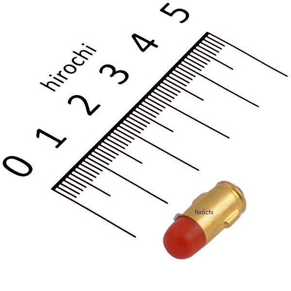 口金シングル球 6V1.5W メーター/ポジション球 (レッド) (1個売り)