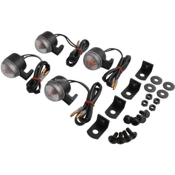 ラバーウインカー セット (クリアレンズ＆ブラックボディー) Ape50/100