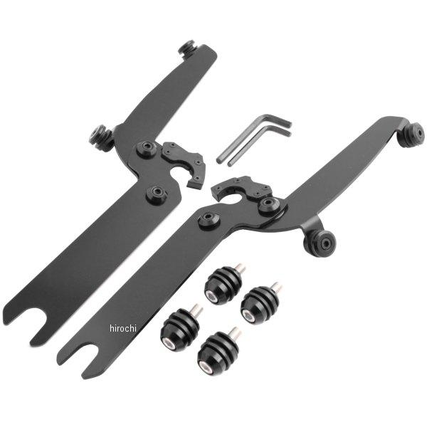 取付金具 スポーツシールド用 FLSTF(補助ライトバー無し) 黒