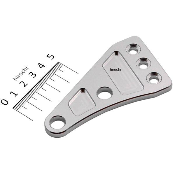 マシンドヘッドライトステープレート 左 シルバー