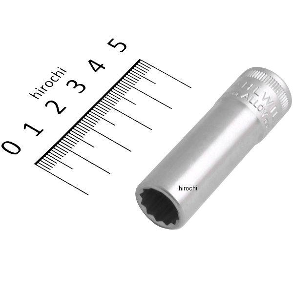 3/8インチsq ディープソケット (12角) 11mm