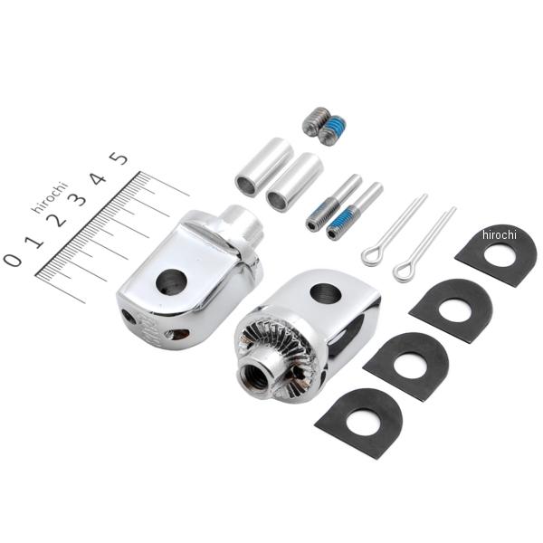 フットペグ 取付金具 スプライン 左右ペア ホンダ ヤマハ スズキ