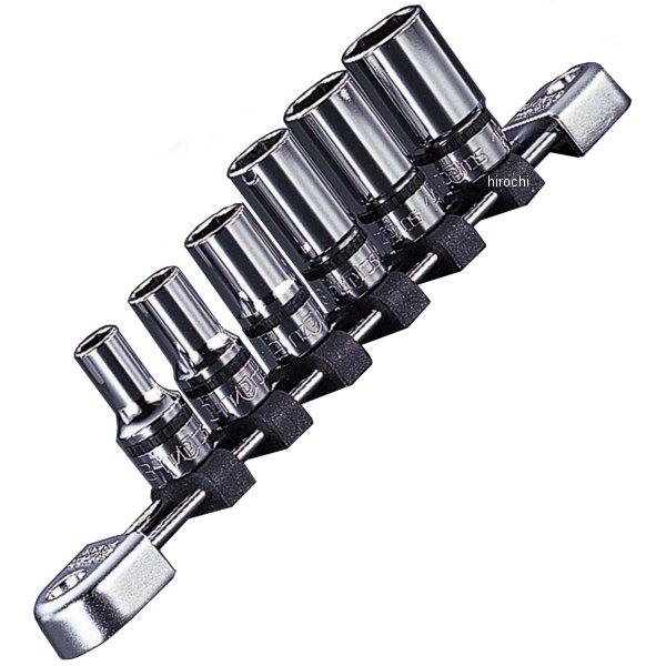 NTB3M06WA  nepros 9.5sq セミディープソケットセット12角 (6コ組)