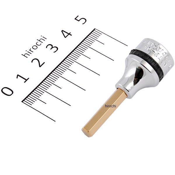 nepros 9.5sq ヘキサゴンビットソケット 5mm