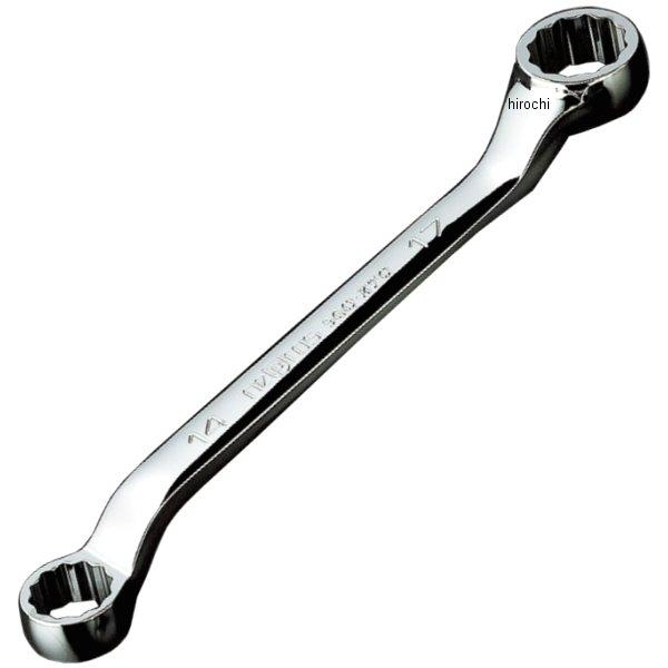 NM5S-1315  nepros 45°X6°ショートめがねレンチ 13mmX15mm