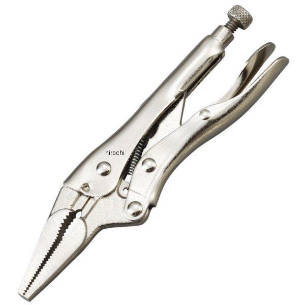 ロッキングプライヤ曲線あご ワイヤーカッタ付 全長140mm