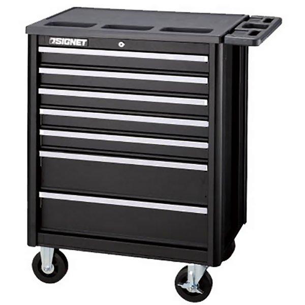 ヘビーローラーキャビネット7段 (マットブラック)