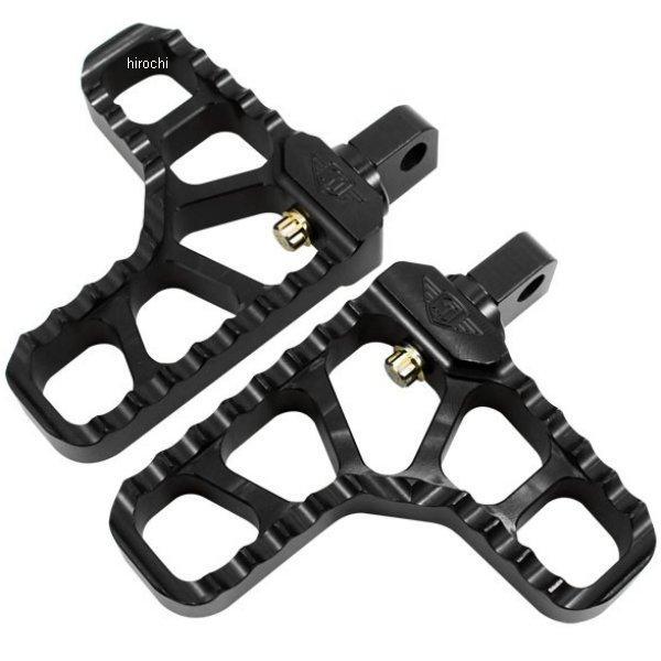 フットペグ ヒール セレーテッド 黒