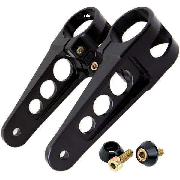 ヘッドライト マウント ブラケット 41mmクランプ トライアンフ 黒