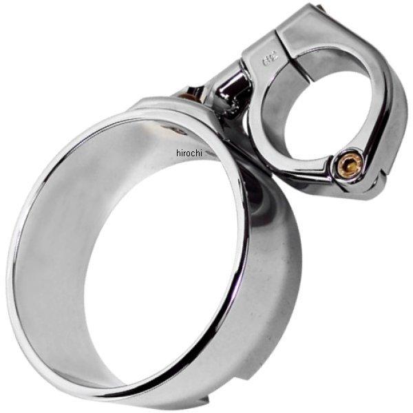 スピードメーター サイドマウント 39mm スイベルクランプ クローム