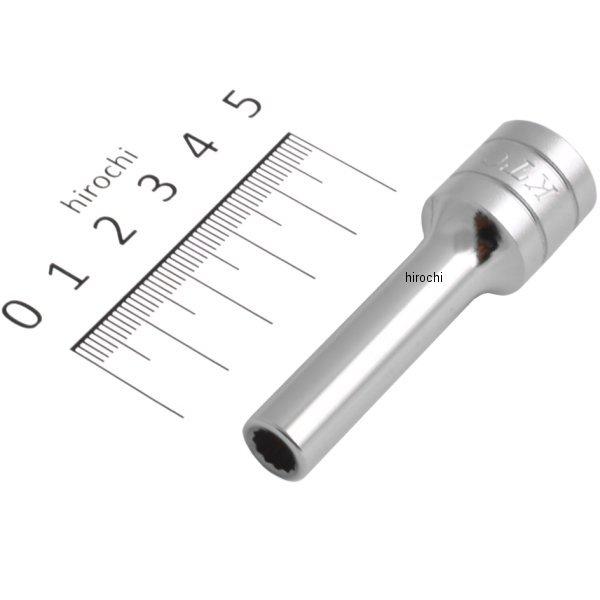 9.5sq ディープソケット(12角) 6mm