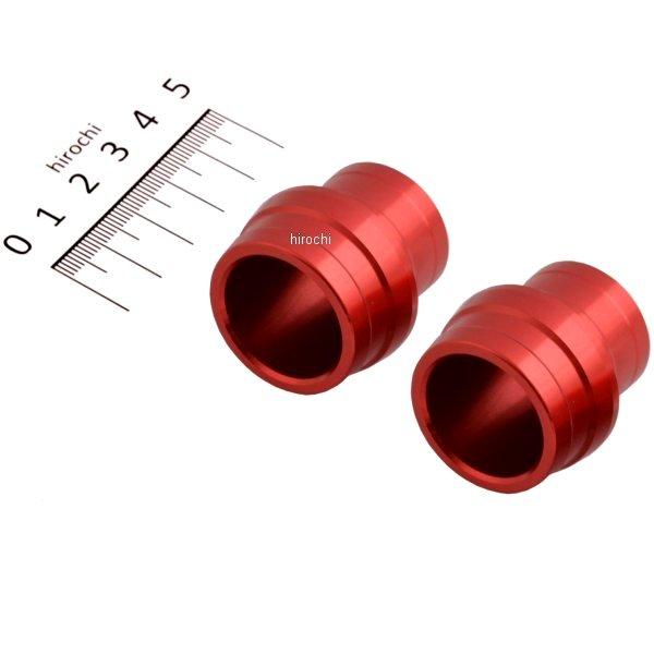 ユニバーサル アルミスライダー M10ロング レッド 2個セット モンキー