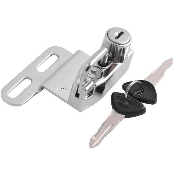 ヘルメットロック ハーレー シーシーバープレート取付 クローム