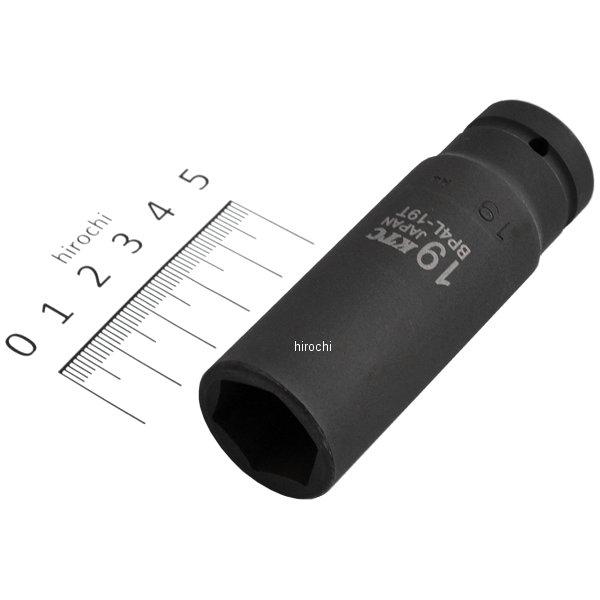 12.7sq インパクトレンチ用ソケット(ディープ薄肉) 19mm