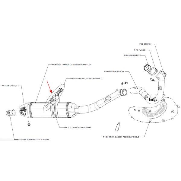 フィッティングキット CRF450R