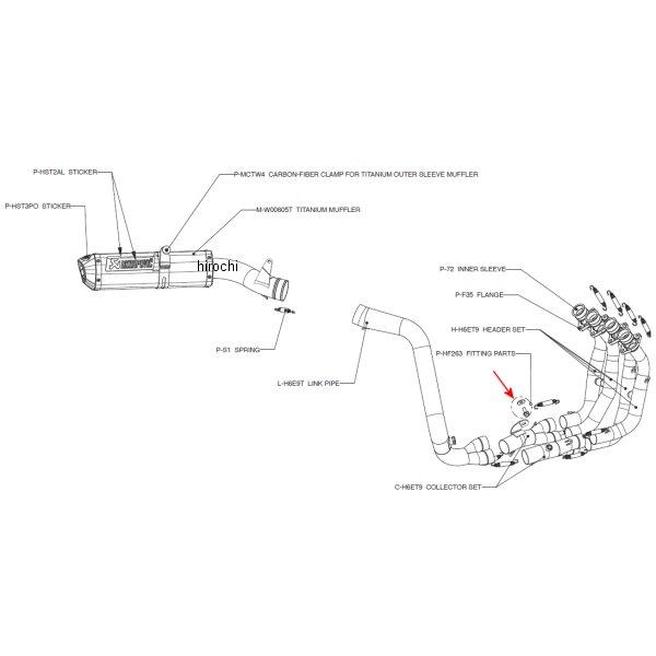 フィッティングキット 07年-09年 CBR600RR